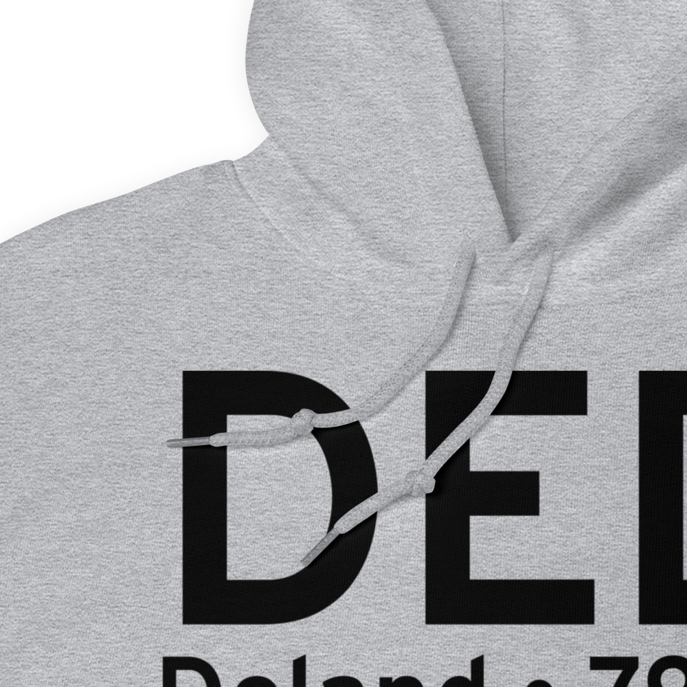 Deland (KDED) Airport Hoodie Sweatshirt 