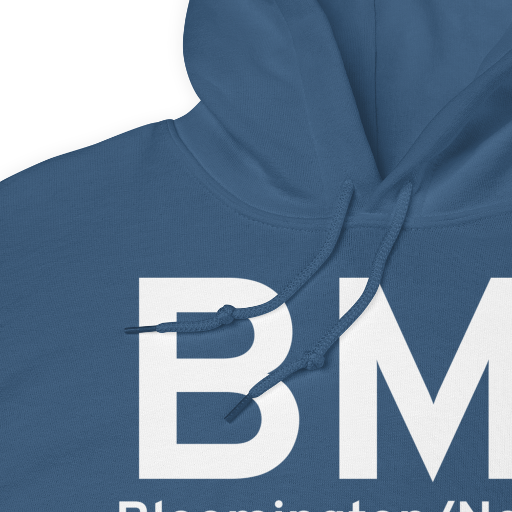 Bloomington/Normal (KBMI) Airport Hoodie Sweatshirt 
