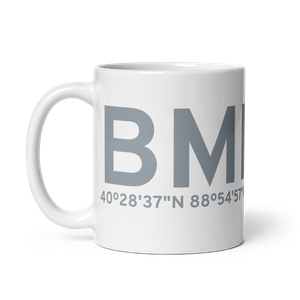 Bloomington/Normal (KBMI) Airport Mug