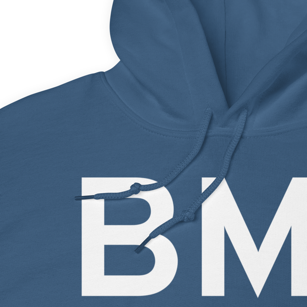 Bloomington/Normal (KBMI) Airport Hoodie Sweatshirt 