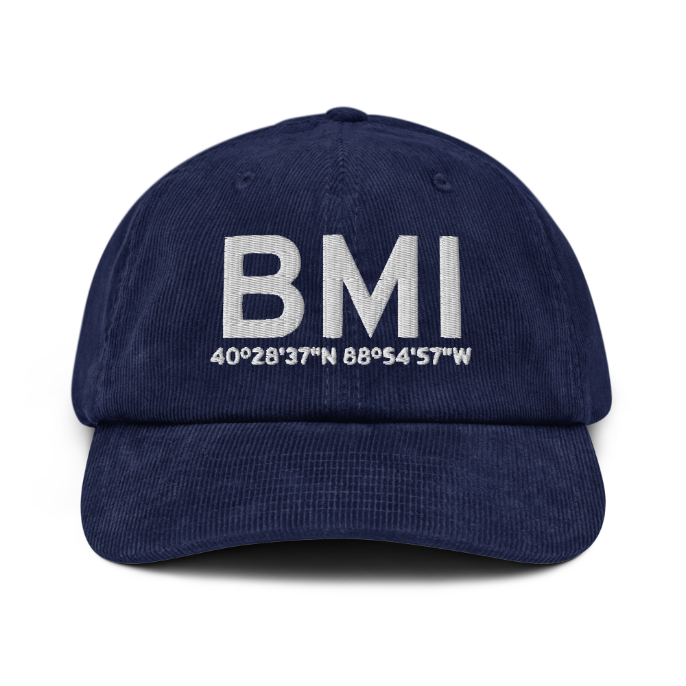 Bloomington/Normal (KBMI) Airport Hat 