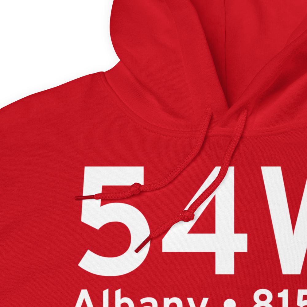 Albany (54W) Airport Hoodie Sweatshirt 