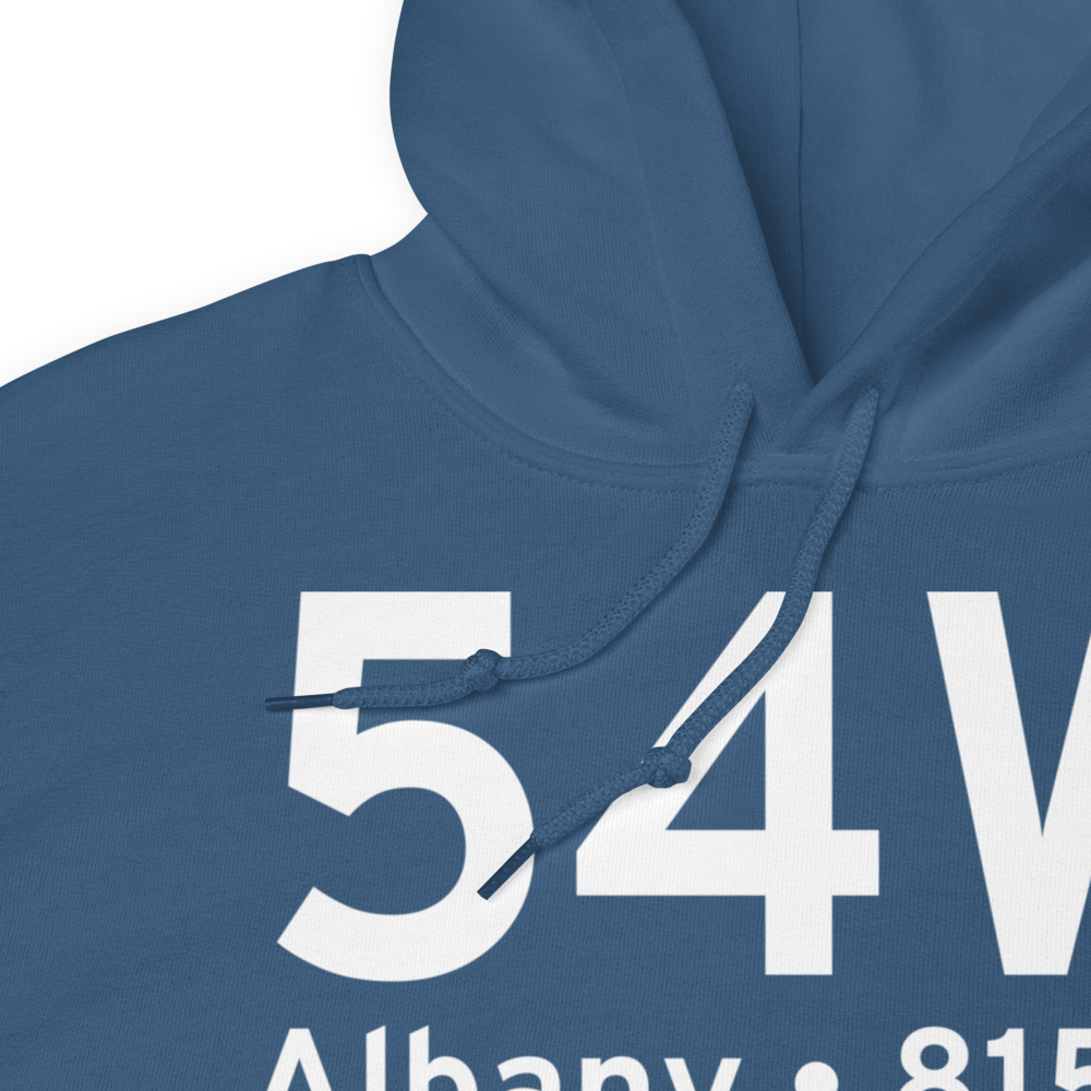Albany (54W) Airport Hoodie Sweatshirt 