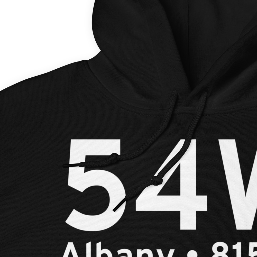 Albany (54W) Airport Hoodie Sweatshirt 