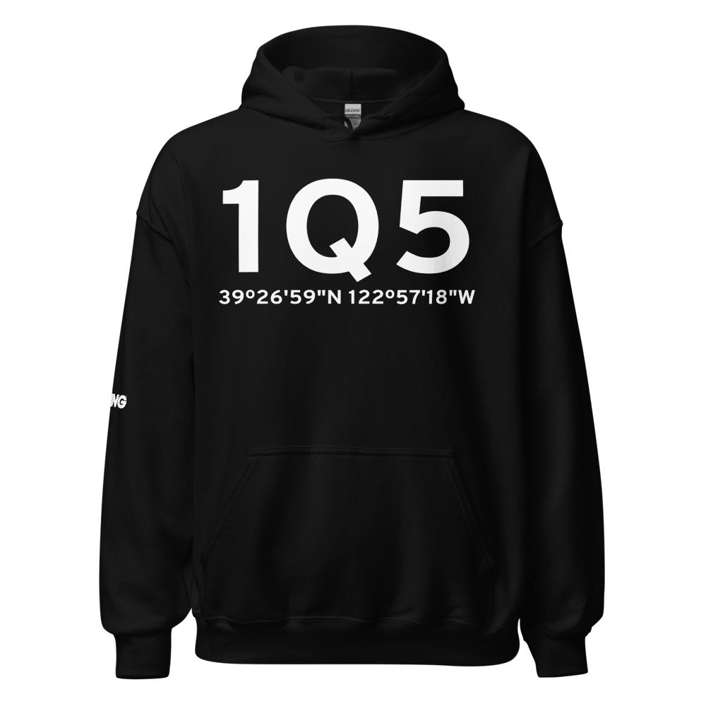 Upper Lake (1Q5) Airport Hoodie Sweatshirt 