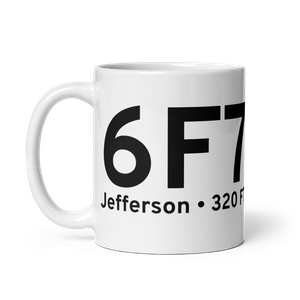 Jefferson (6F7) Airport Mug