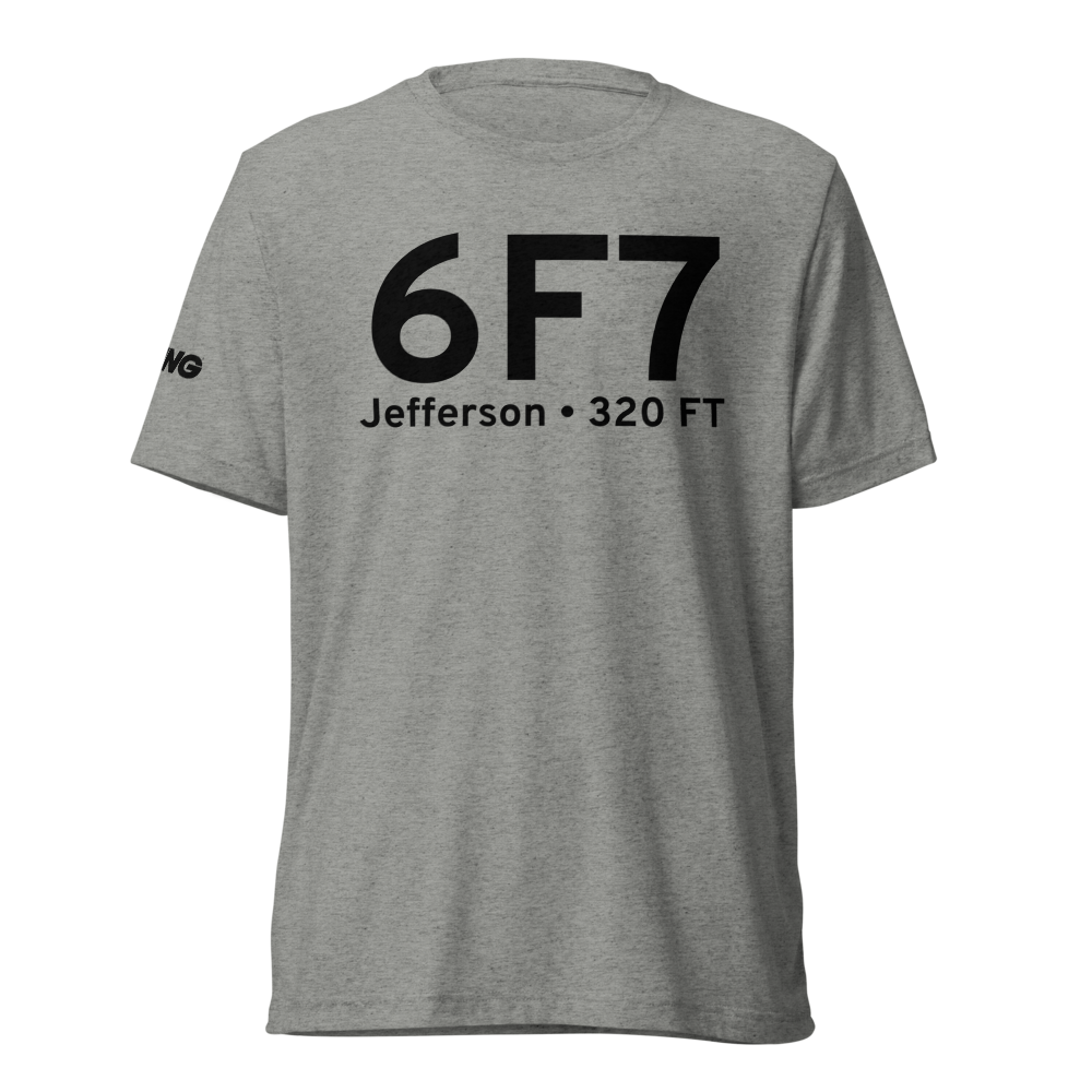 Jefferson (6F7) Airport Tri-blend T-Shirt 
