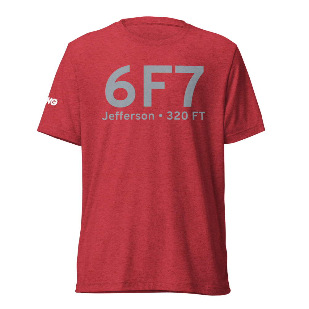 Jefferson (6F7) Airport Tri-blend T-Shirt 