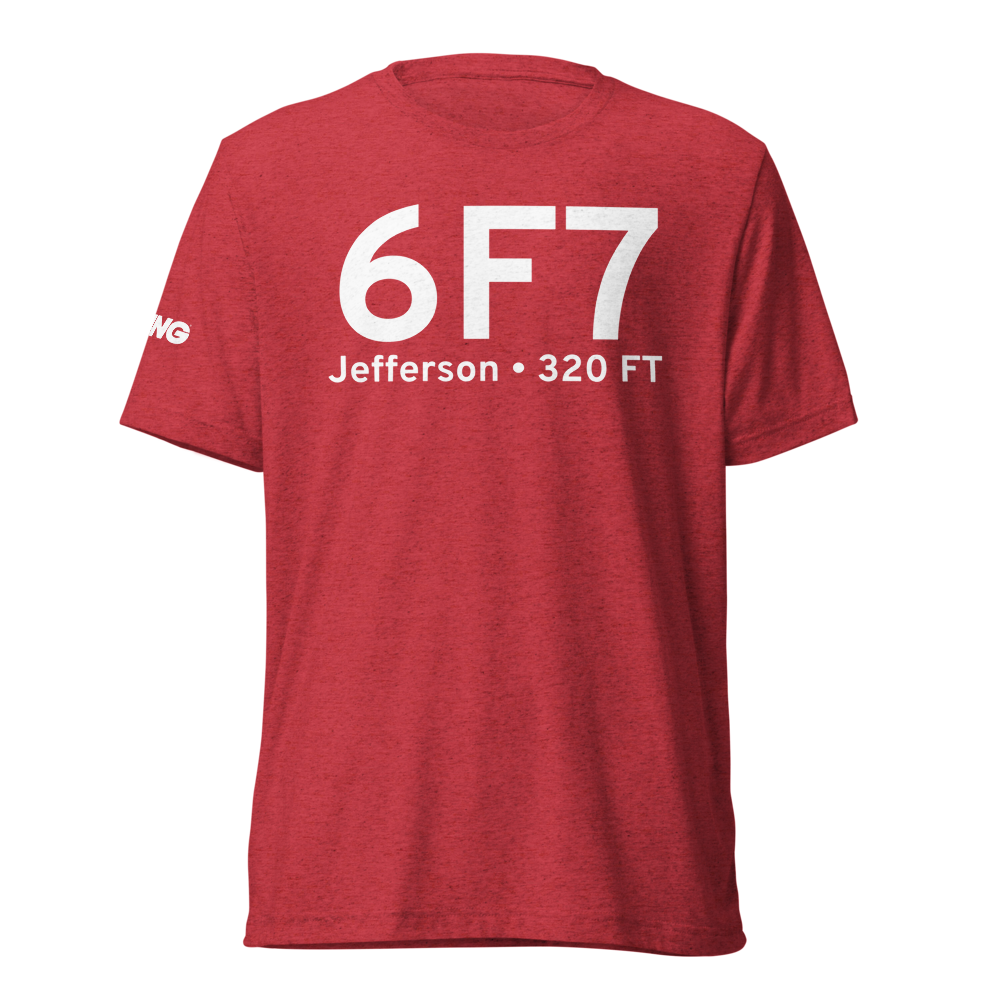 Jefferson (6F7) Airport Tri-blend T-Shirt 