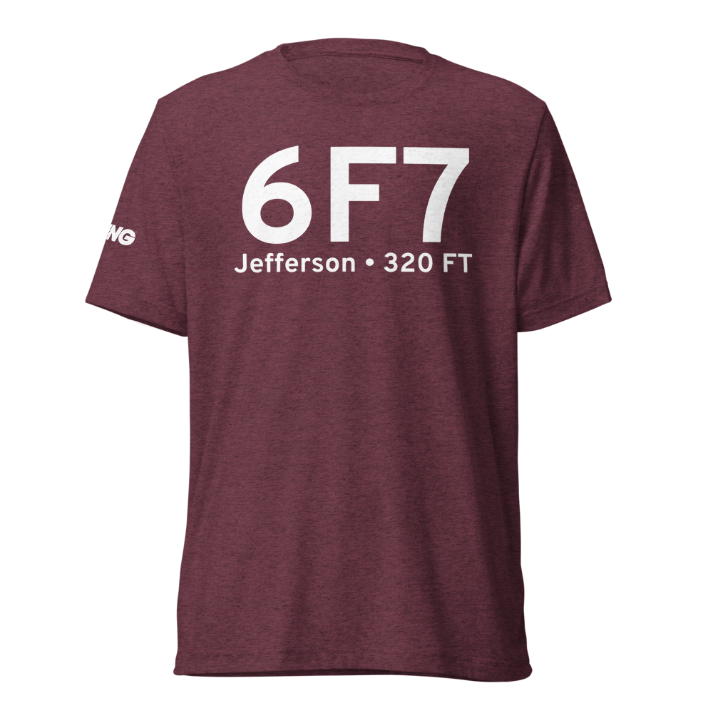 Jefferson (6F7) Airport Tri-blend T-Shirt 