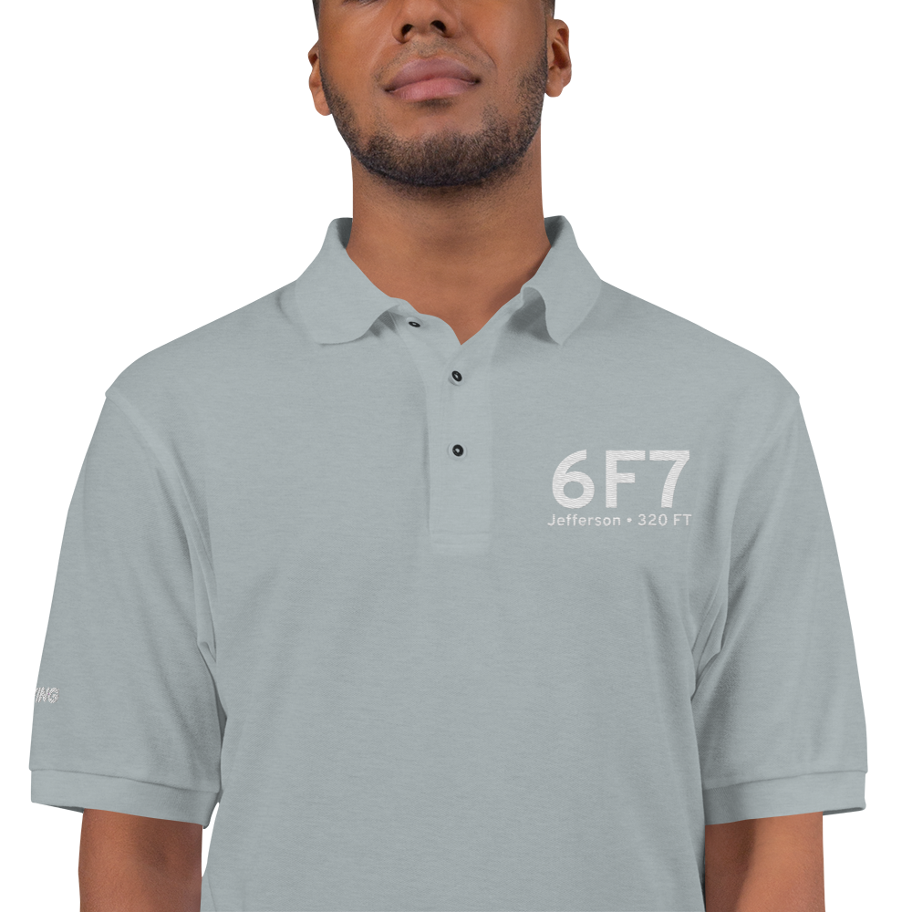 Jefferson (6F7) Airport Port Authority Embroidered Polo Shirt 