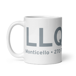 Monticello (KLLQ) Airport Mug
