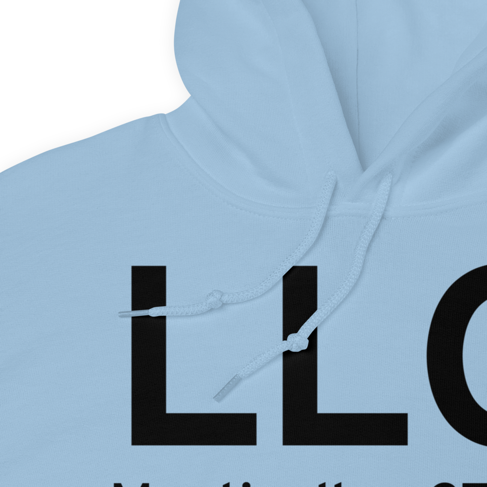 Monticello (KLLQ) Airport Hoodie Sweatshirt 