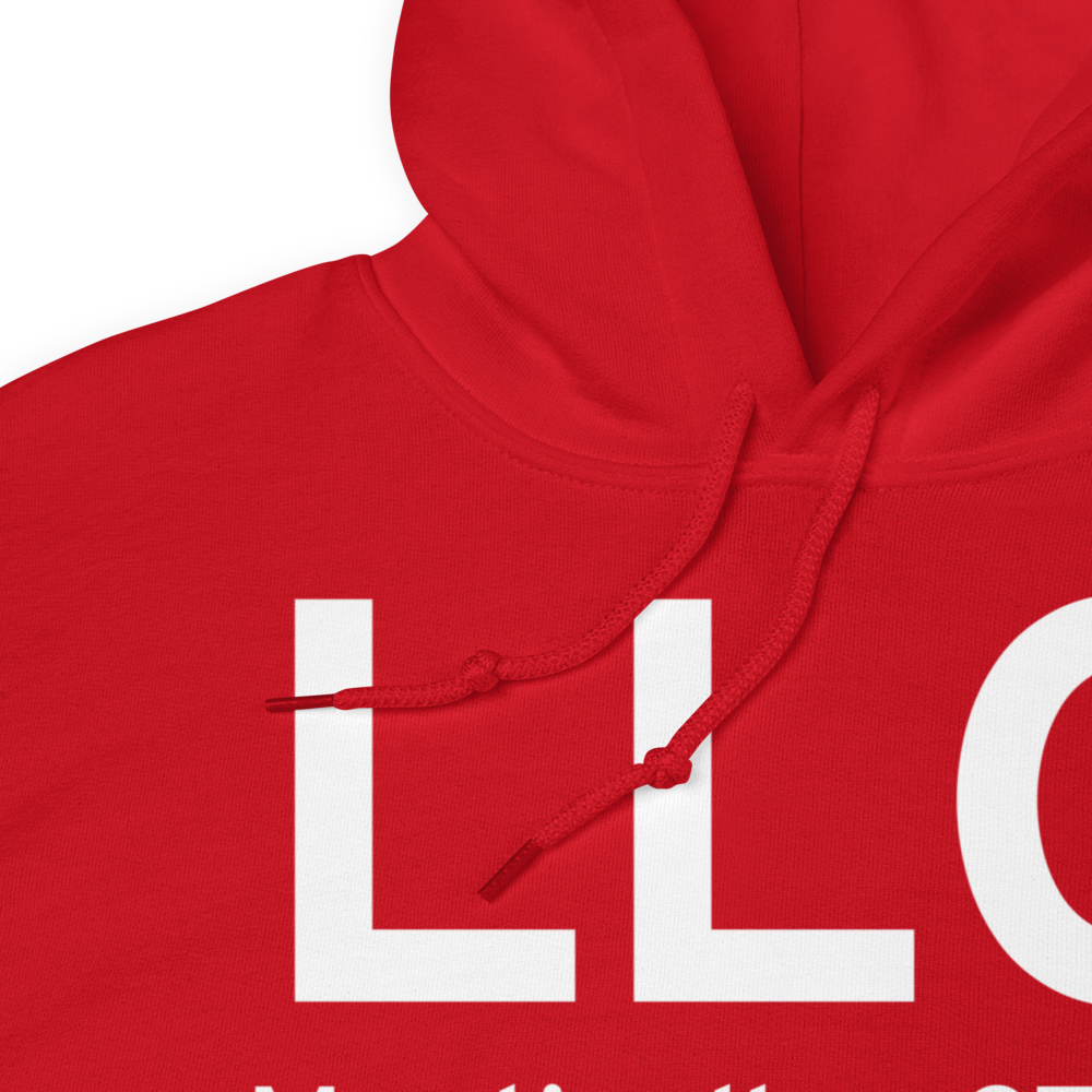 Monticello (KLLQ) Airport Hoodie Sweatshirt 