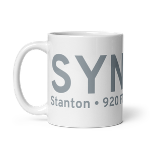 Stanton (SYN) Airport Mug