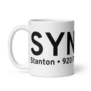 Stanton (SYN) Airport Mug