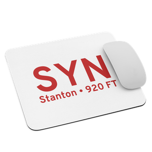 Stanton (SYN) Airport  Mouse Pad