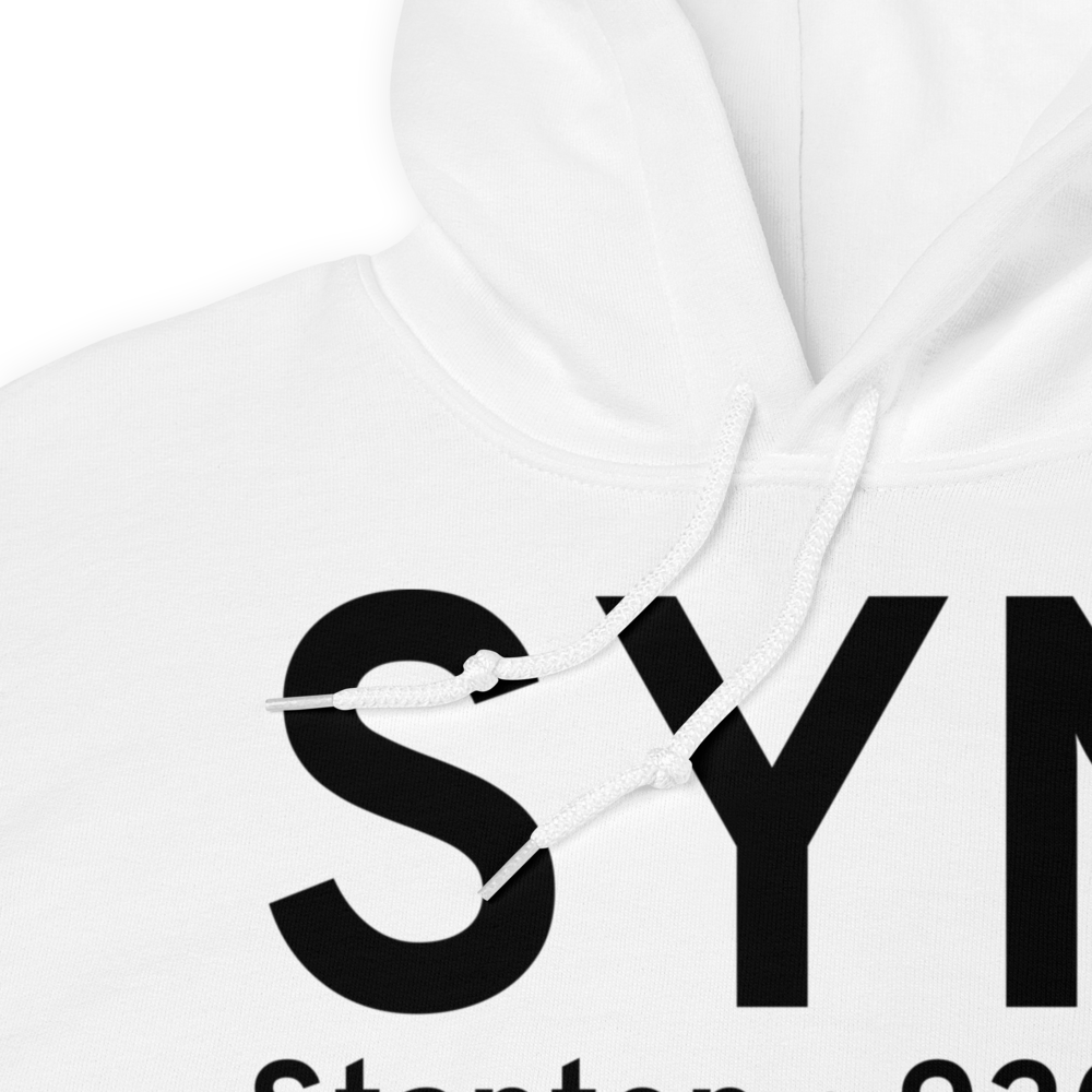 Stanton (SYN) Airport Hoodie Sweatshirt 