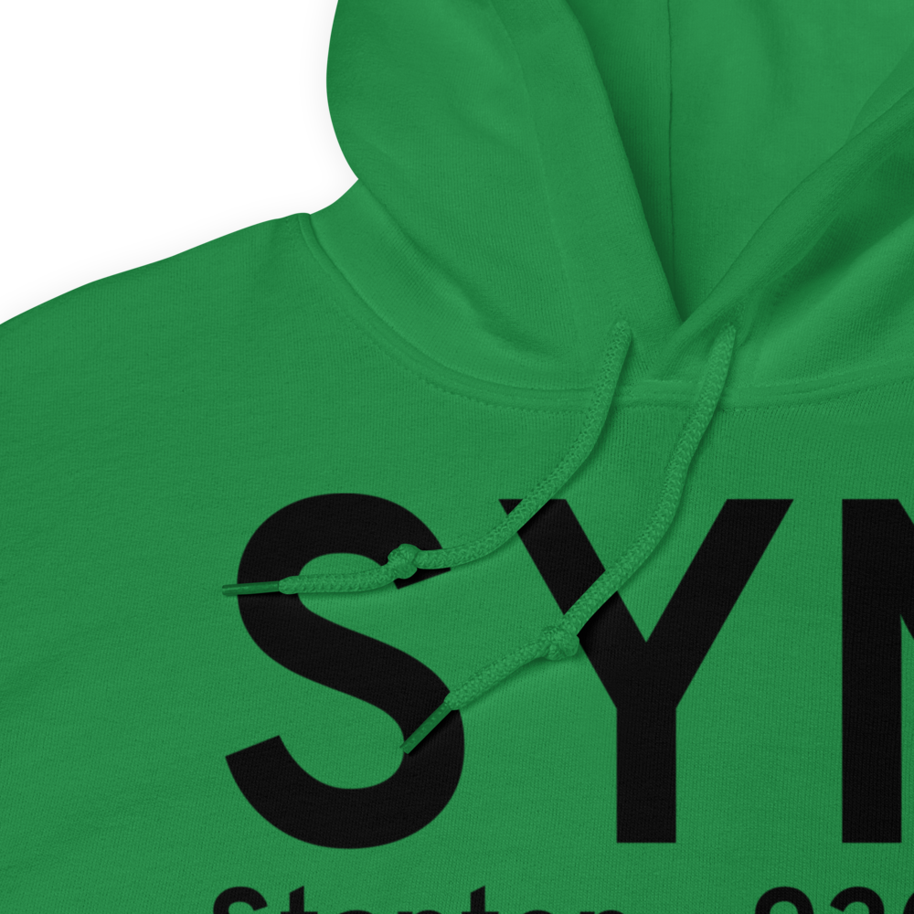 Stanton (SYN) Airport Hoodie Sweatshirt 