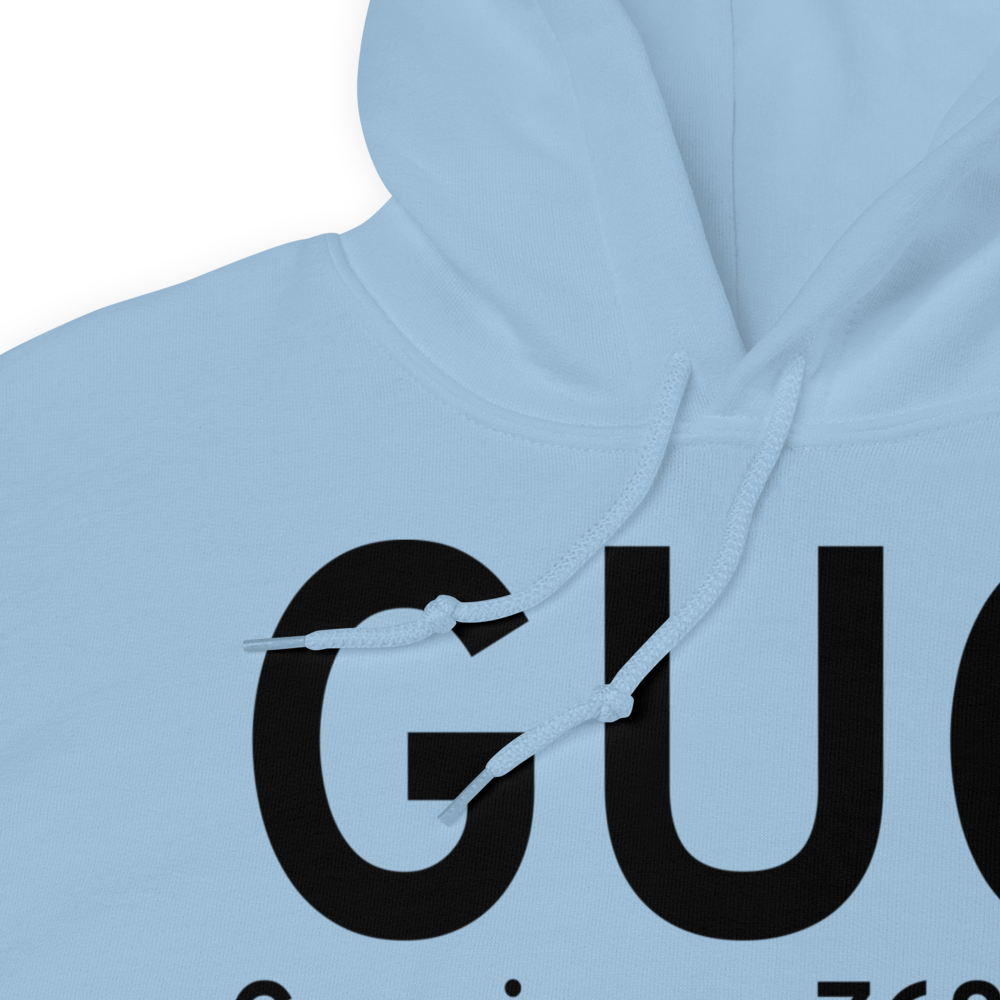 Gunnison (KGUC) Airport Hoodie Sweatshirt 