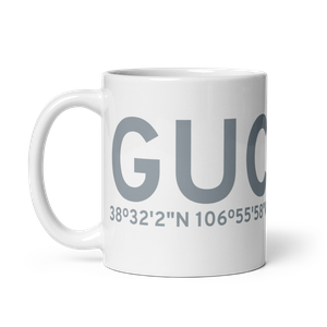 Gunnison (KGUC) Airport Mug