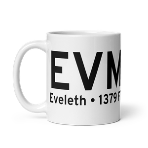 Eveleth (KEVM) Airport Mug