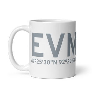 Eveleth (KEVM) Airport Mug