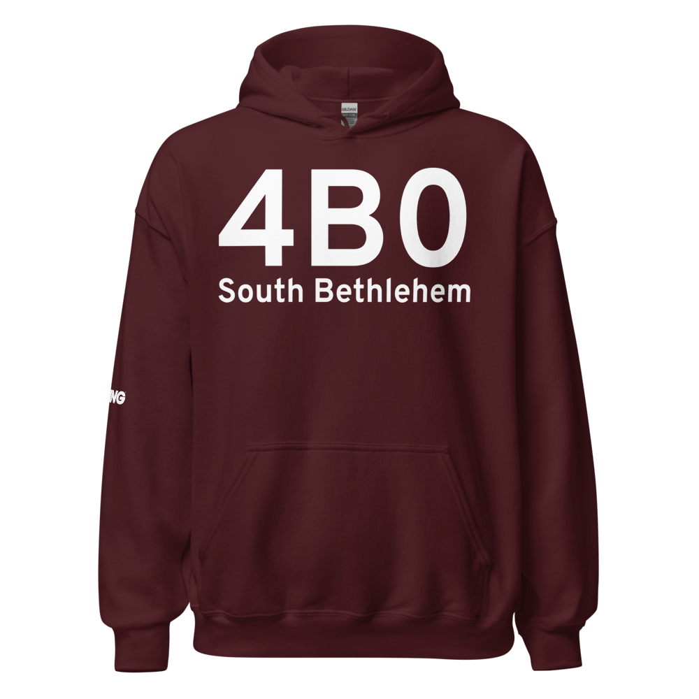 South Bethlehem (4B0) Airport Hoodie Sweatshirt 