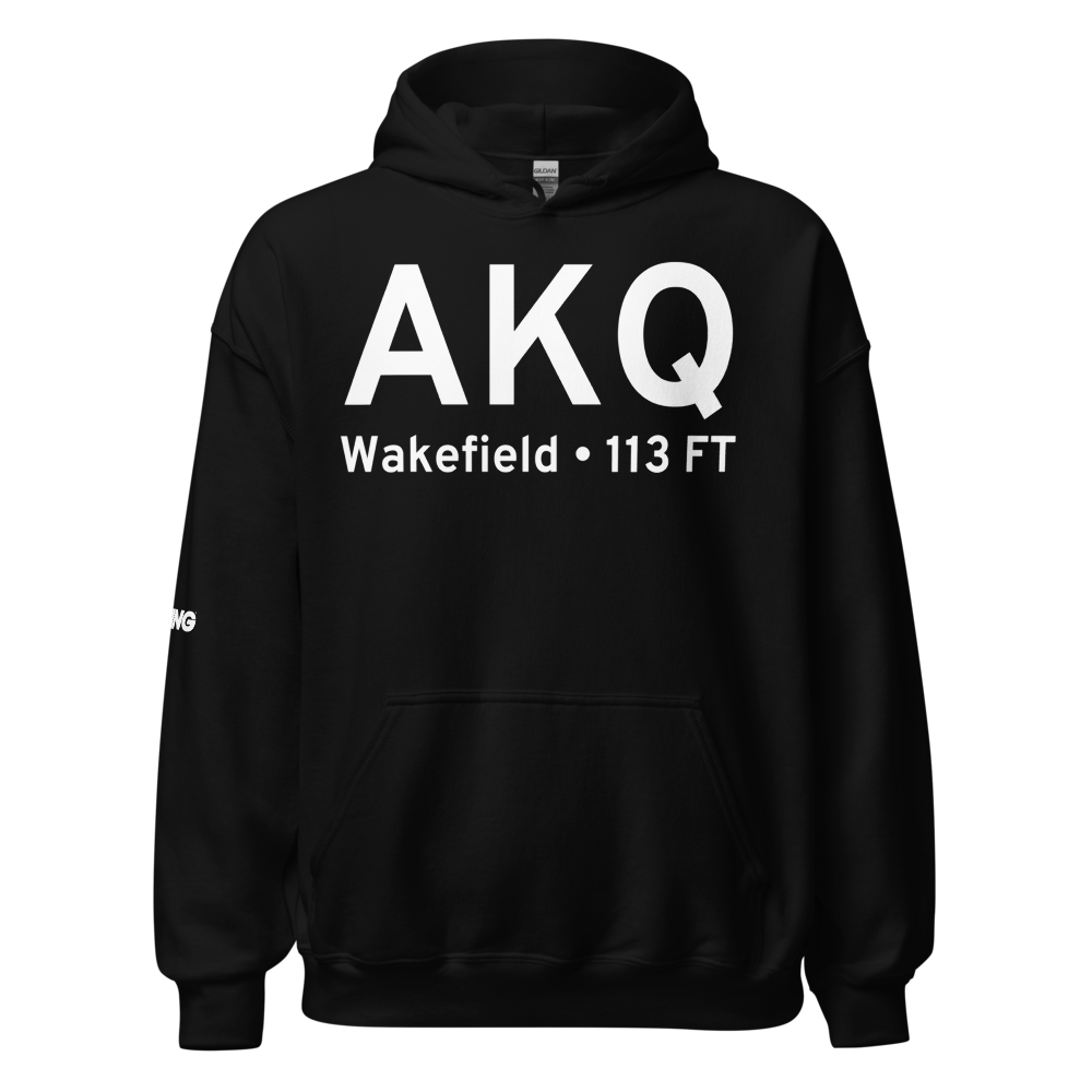 Wakefield (KAKQ) Airport Hoodie Sweatshirt 