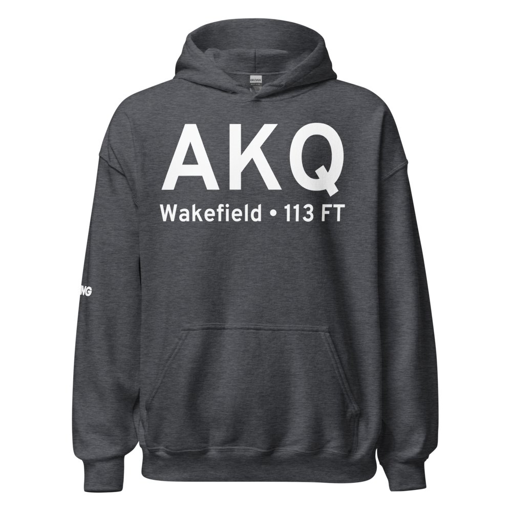 Wakefield (KAKQ) Airport Hoodie Sweatshirt 