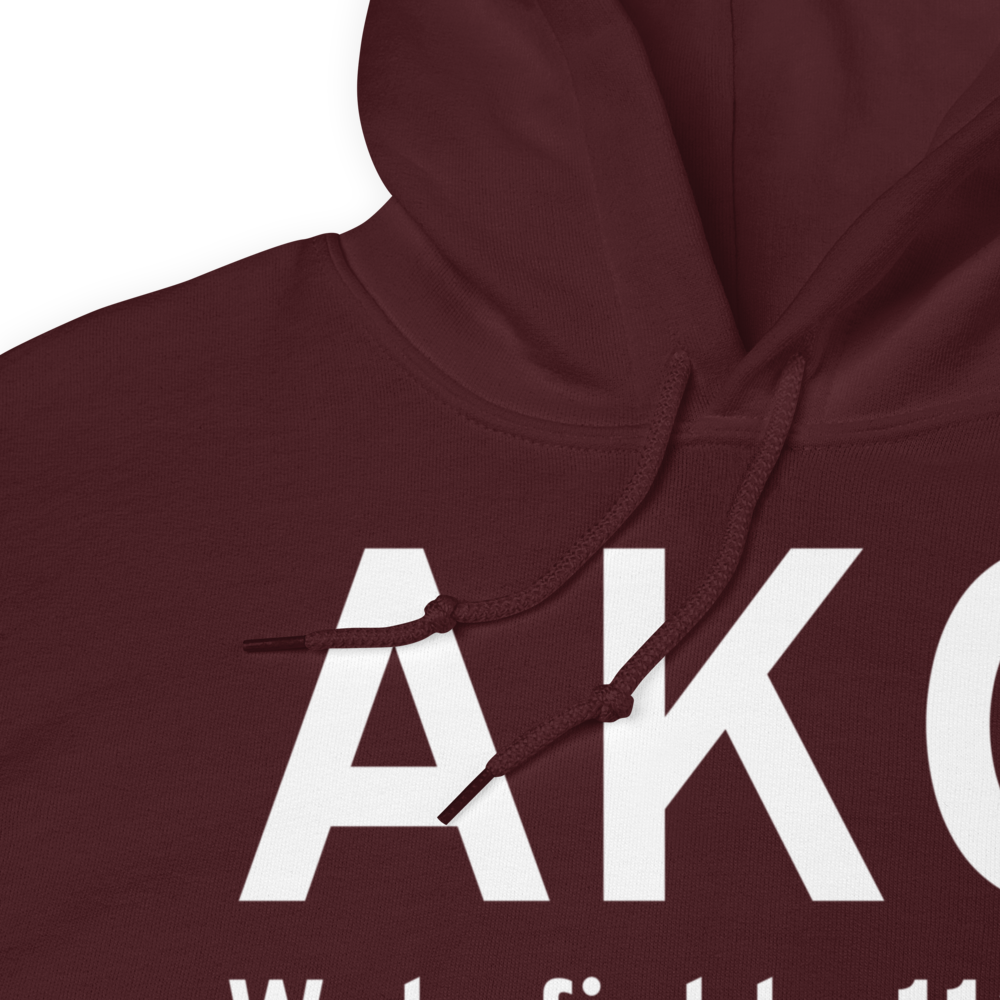 Wakefield (KAKQ) Airport Hoodie Sweatshirt 
