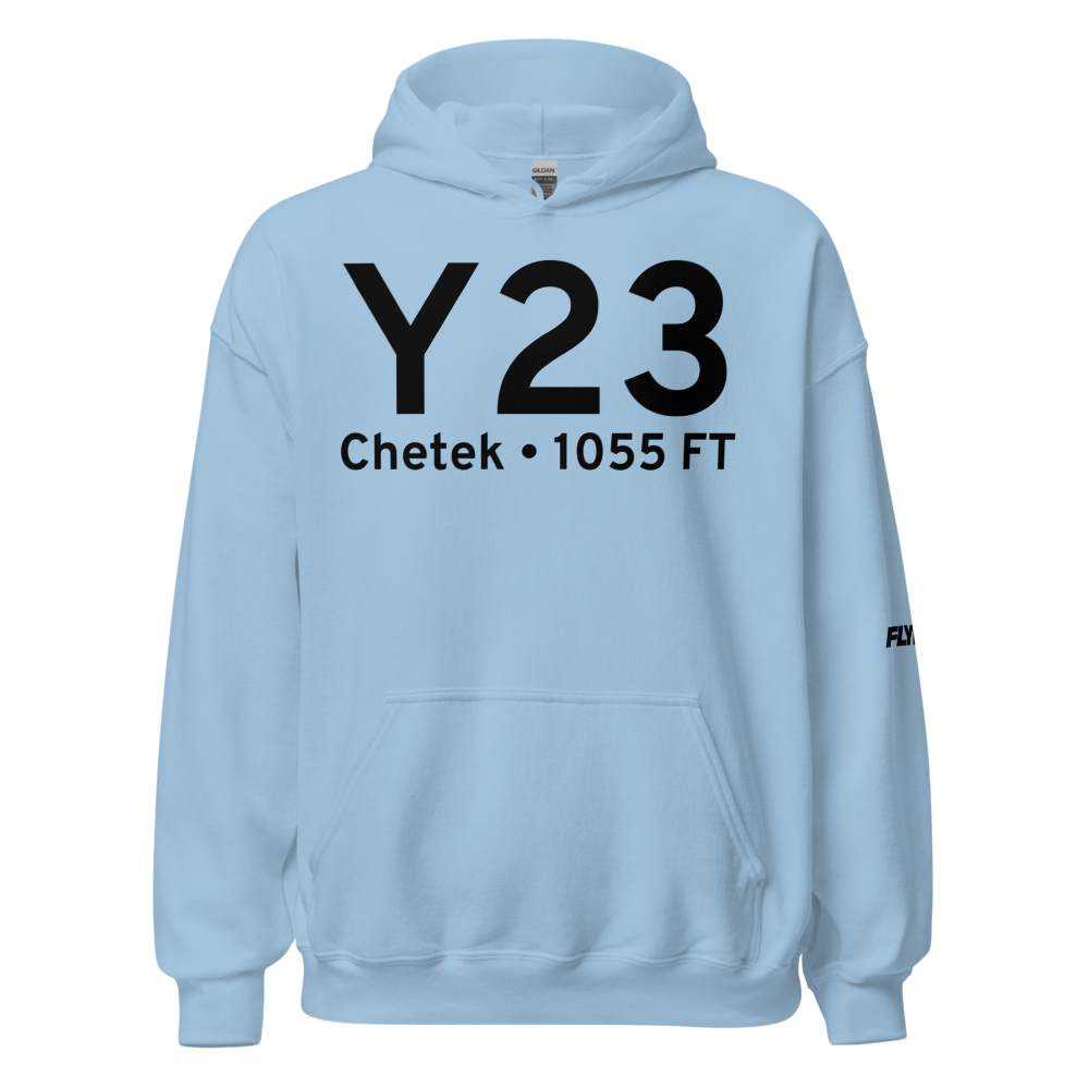 Chetek (KY23) Airport Hoodie Sweatshirt 