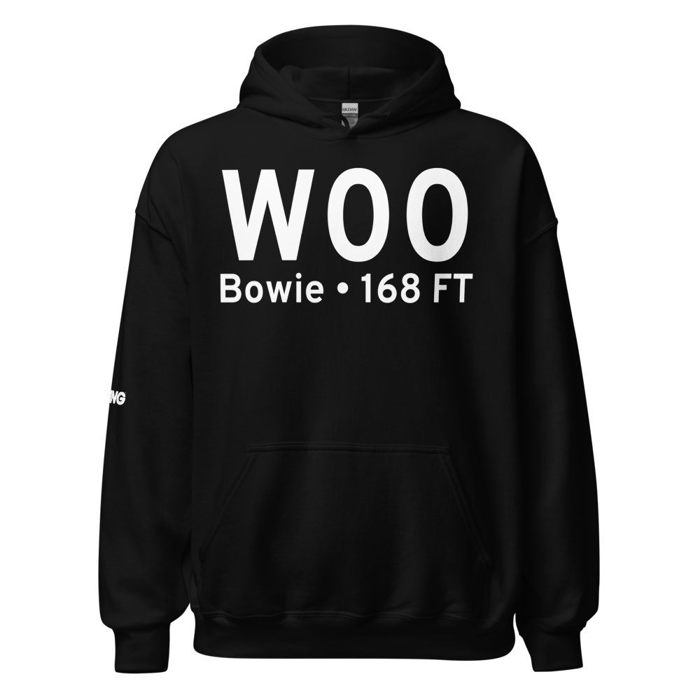 Bowie (W00) Airport Hoodie Sweatshirt 