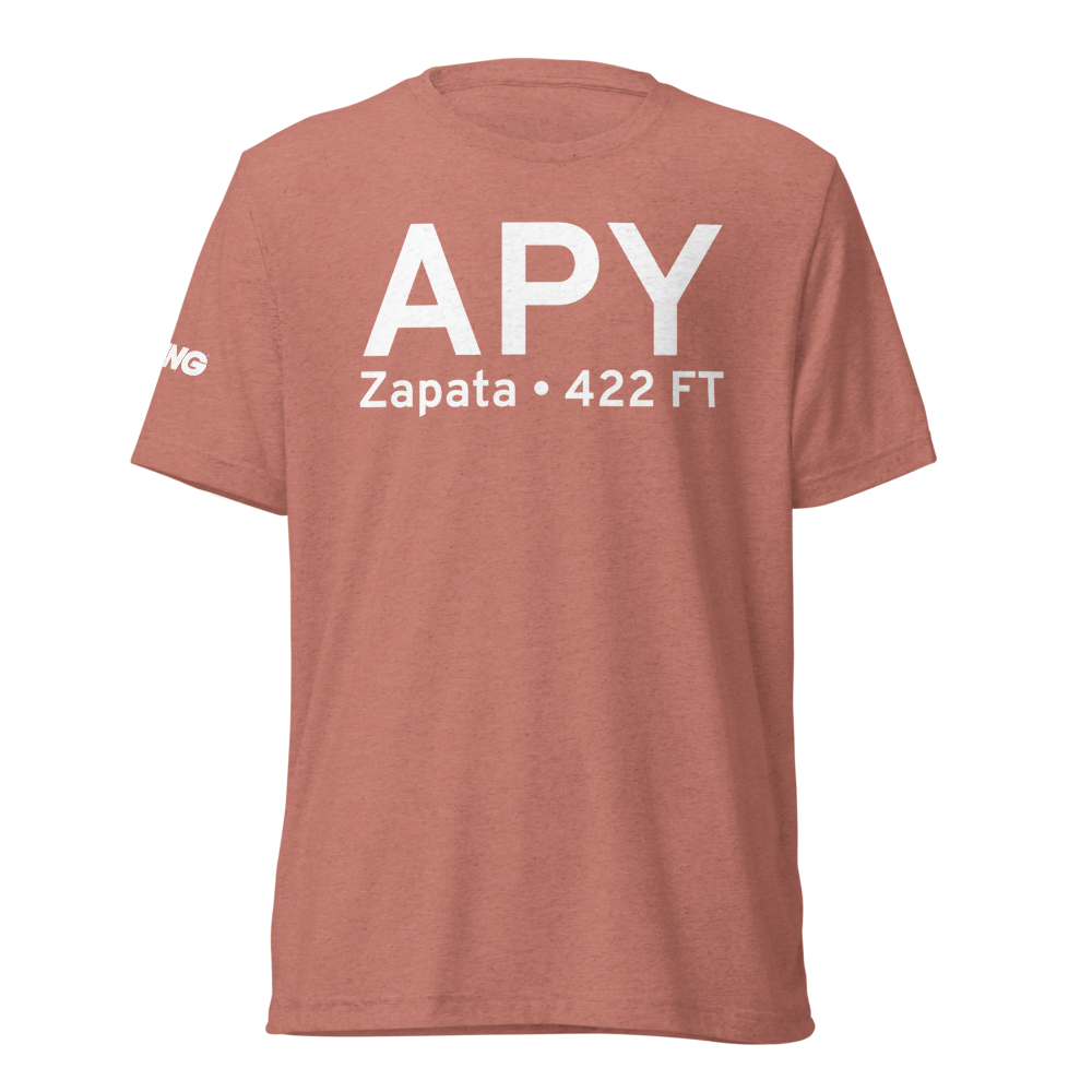 Zapata (KAPY) Airport Tri-blend T-Shirt 