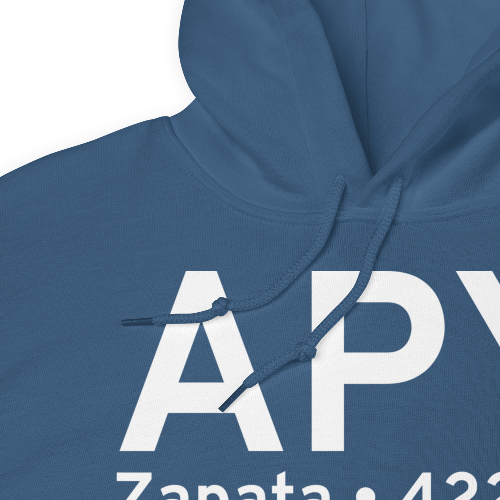 Zapata (KAPY) Airport Hoodie Sweatshirt 