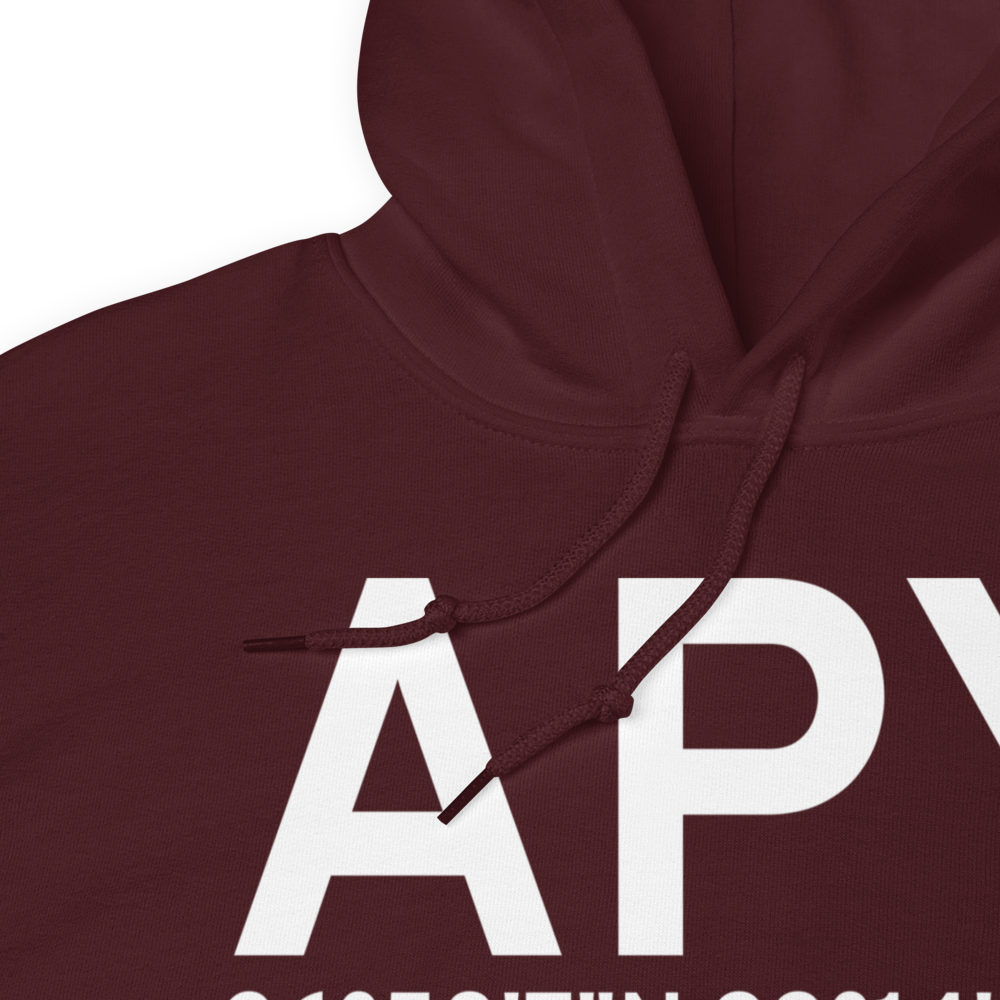 Zapata (KAPY) Airport Hoodie Sweatshirt 