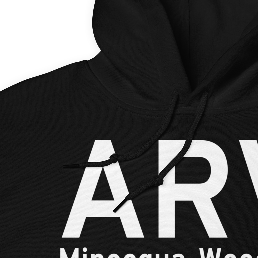 Minocqua-Woodruff (KARV) Airport Hoodie Sweatshirt 