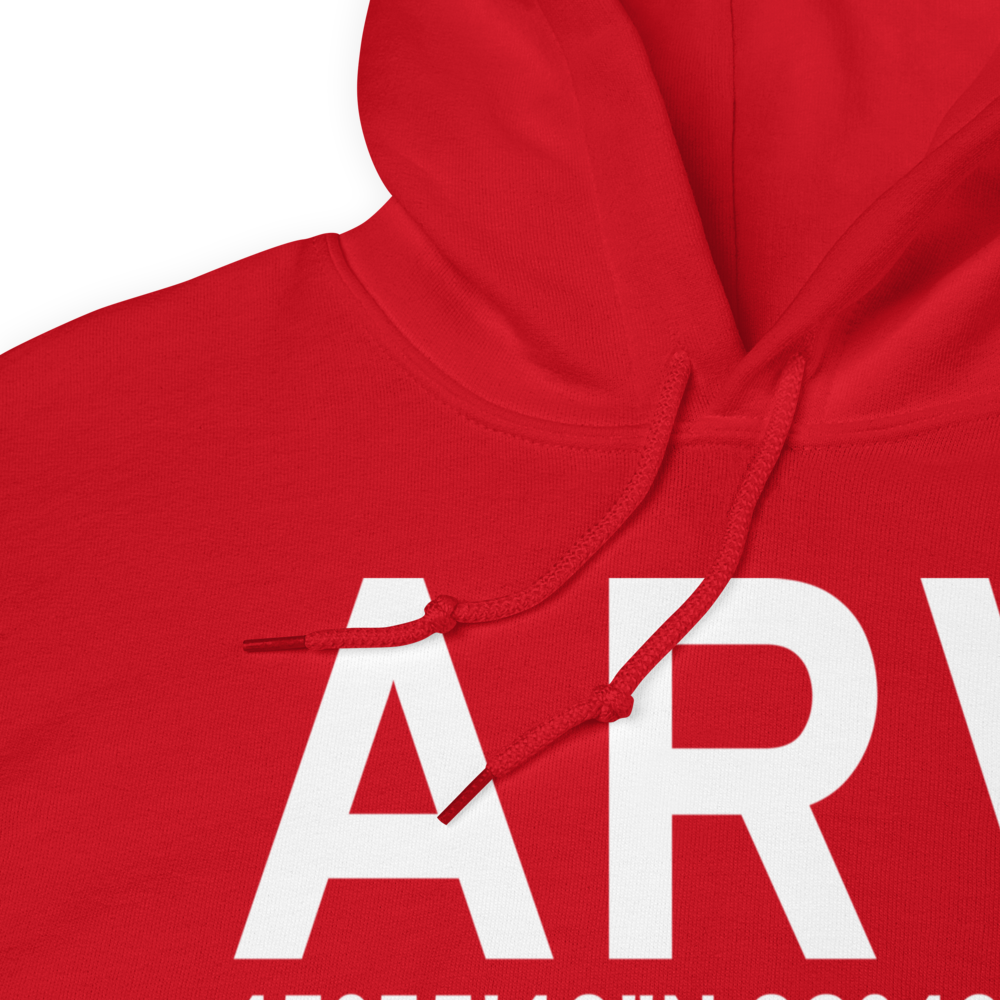 Minocqua-Woodruff (KARV) Airport Hoodie Sweatshirt 