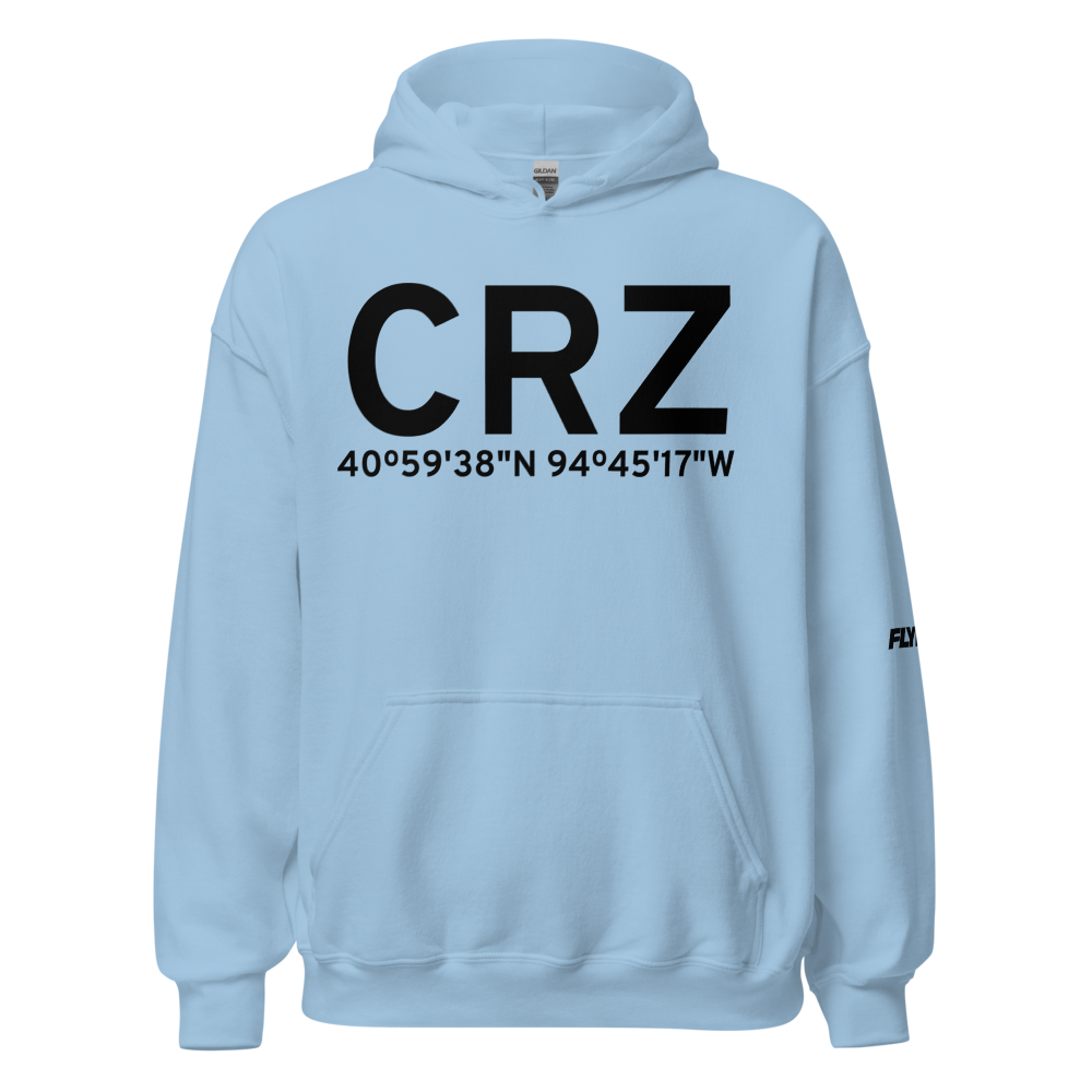 Corning (KCRZ) Airport Hoodie Sweatshirt 
