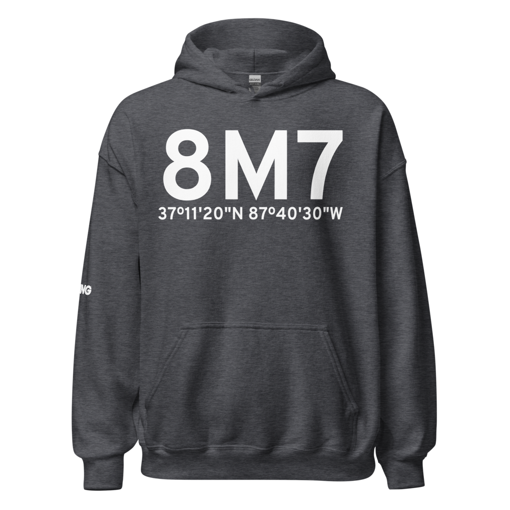 Dawson Springs (8M7) Airport Hoodie Sweatshirt 