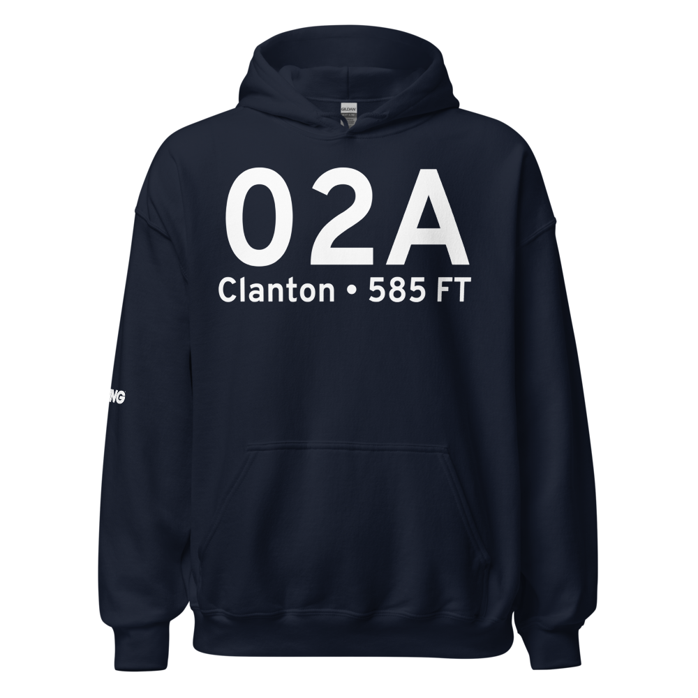 Clanton (K02A) Airport Hoodie Sweatshirt 