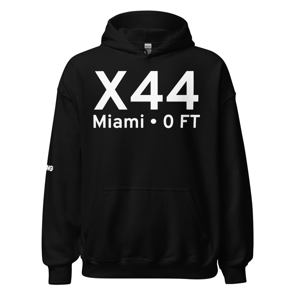 Miami (X44) Airport Hoodie Sweatshirt 