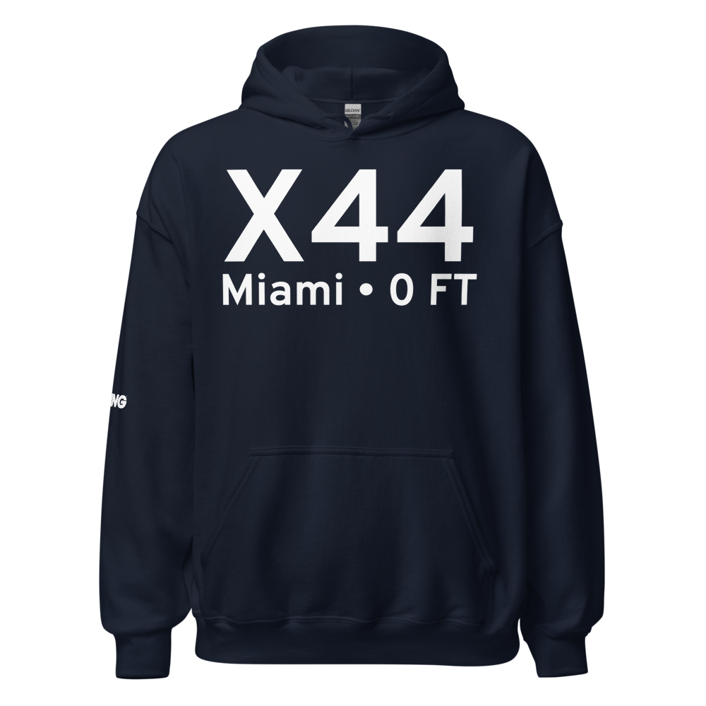 Miami (X44) Airport Hoodie Sweatshirt 