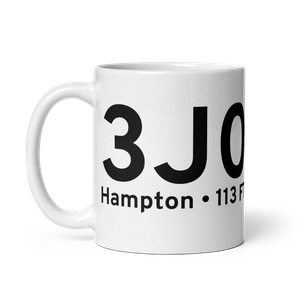 Hampton (K3J0) Airport Mug