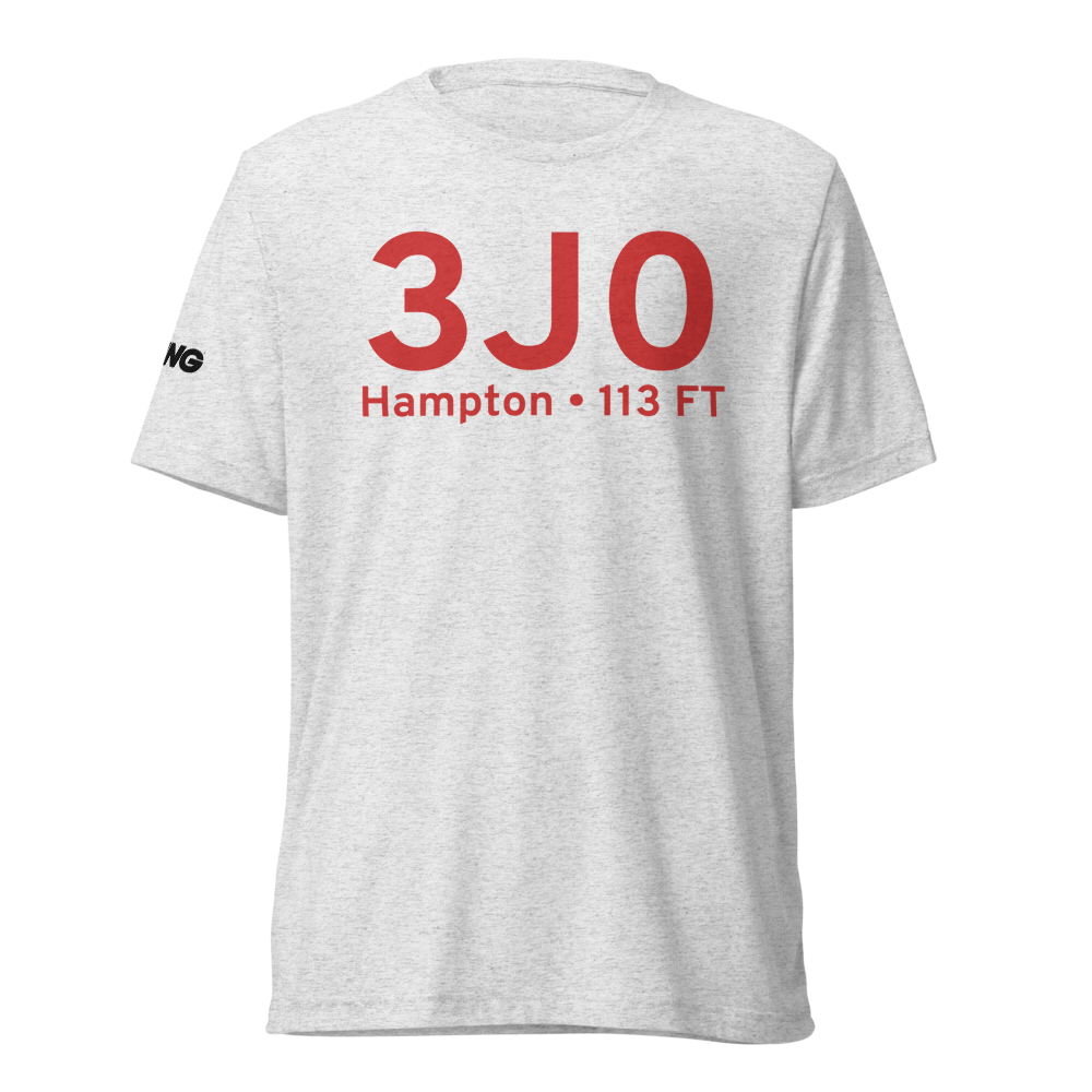 Hampton (K3J0) Airport Tri-blend T-Shirt 