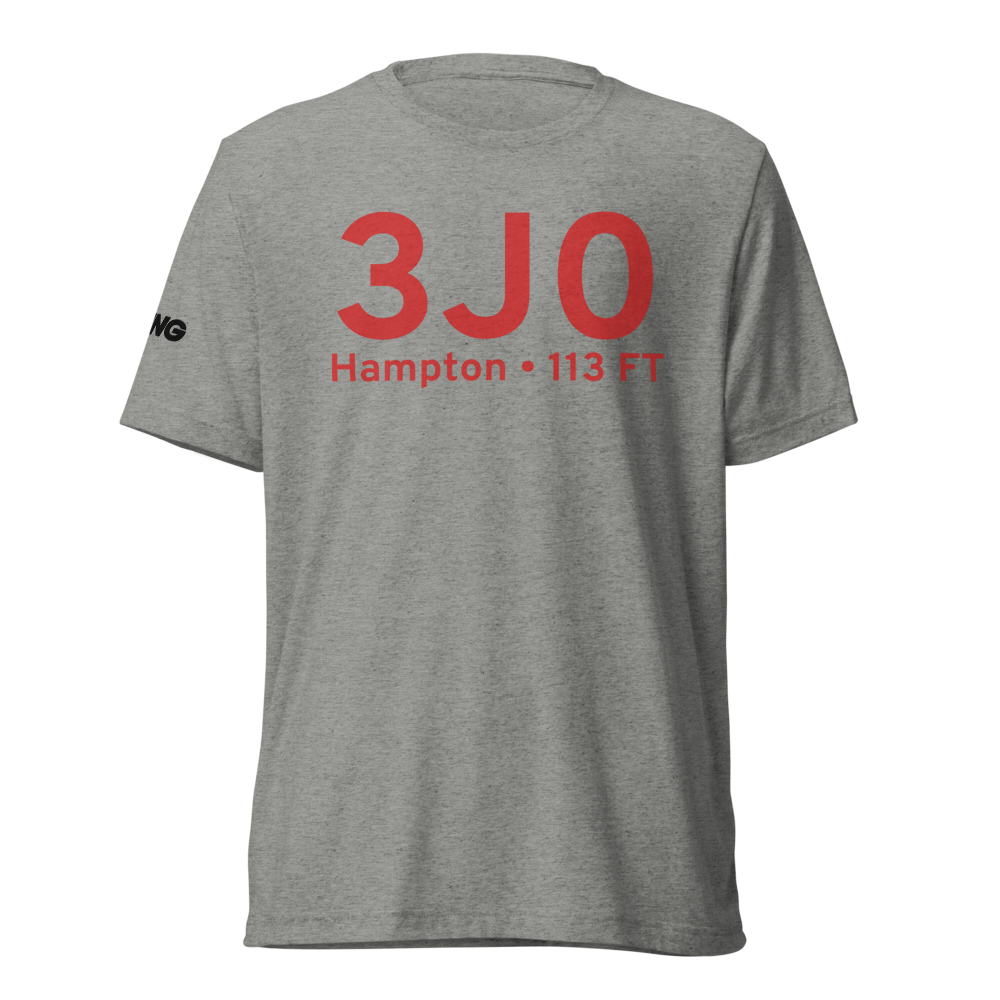 Hampton (K3J0) Airport Tri-blend T-Shirt 