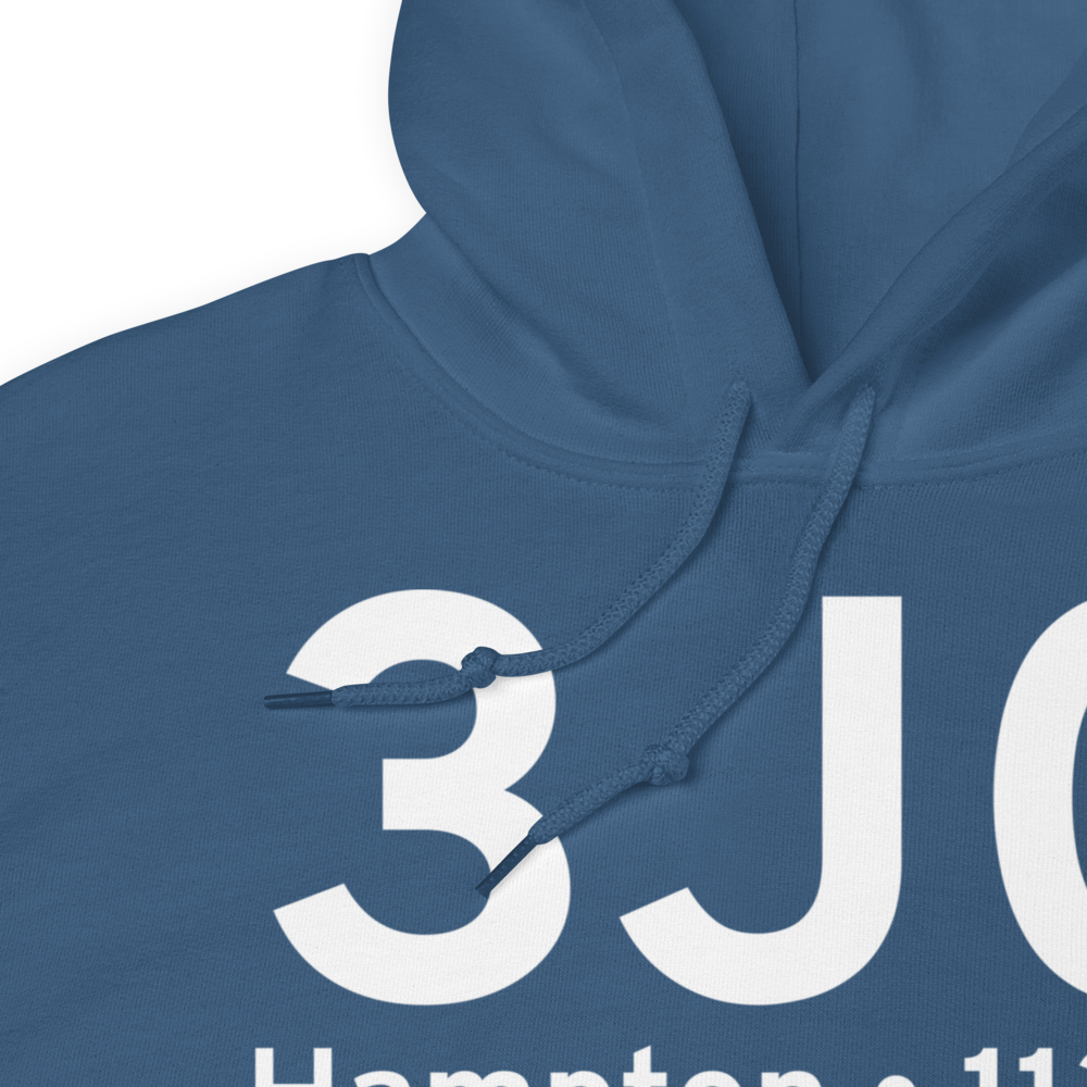 Hampton (K3J0) Airport Hoodie Sweatshirt 
