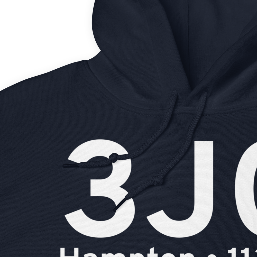 Hampton (K3J0) Airport Hoodie Sweatshirt 