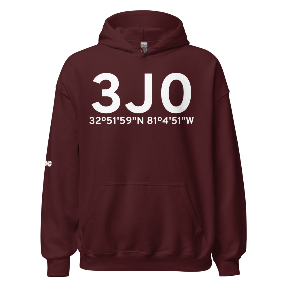 Hampton (K3J0) Airport Hoodie Sweatshirt 