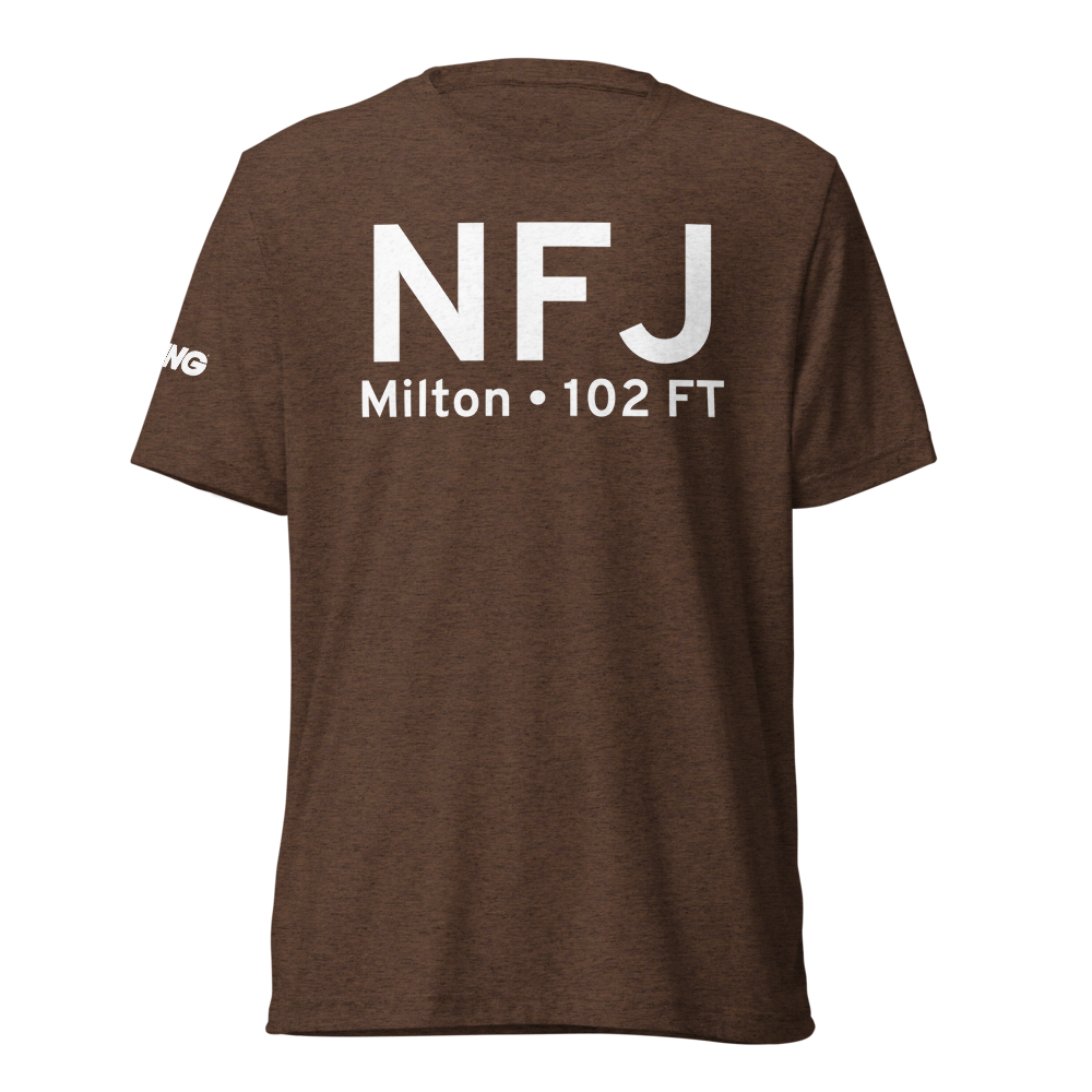 Milton (KNFJ) Airport Tri-blend T-Shirt 